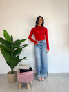 JEANS RISVOLTO